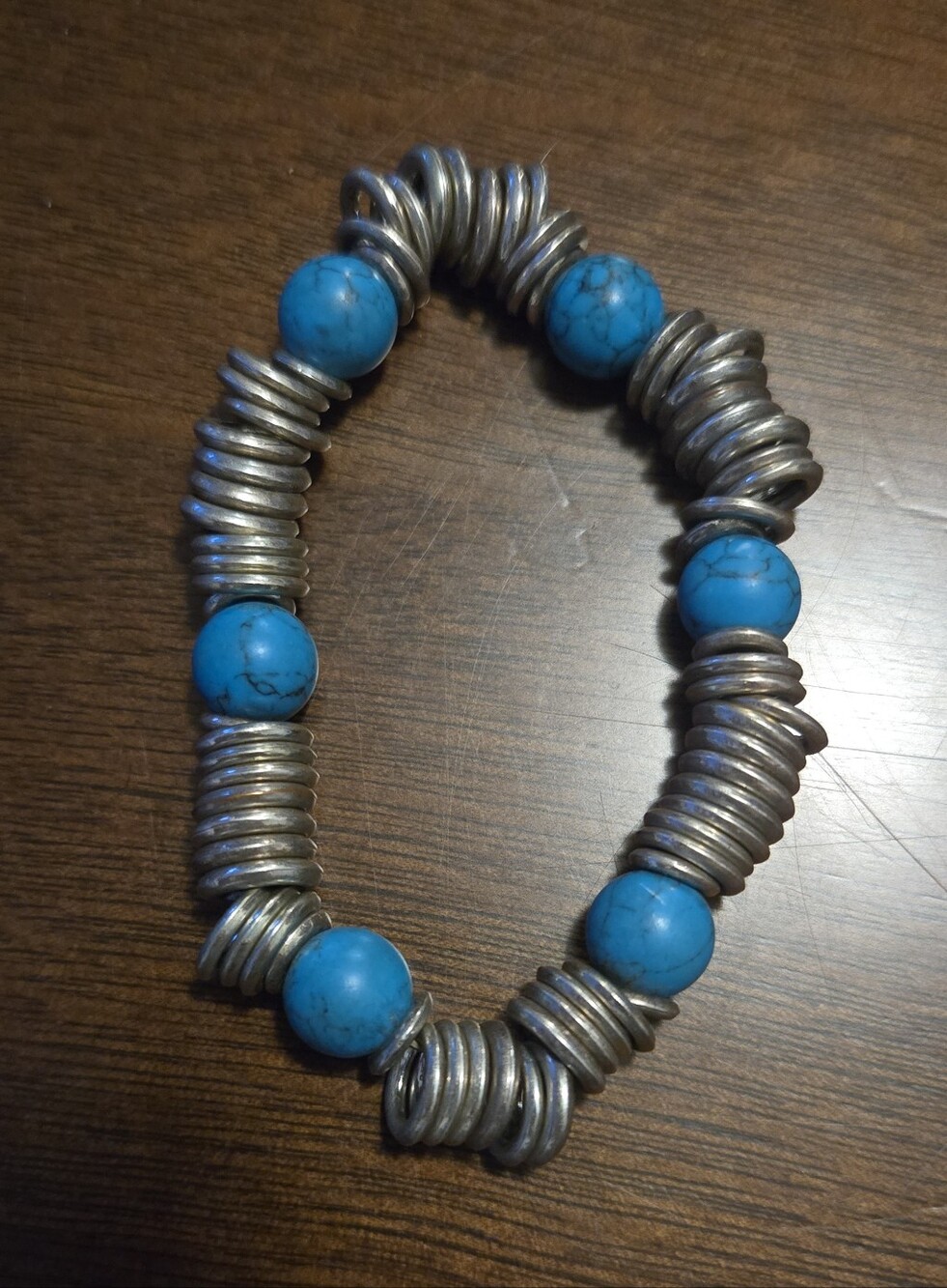 Links Of London Bracelet With Terquoise Beads